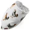 Greige Baby Kerchief Bib