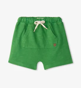 Hatley Boys Green Jersey Shorts