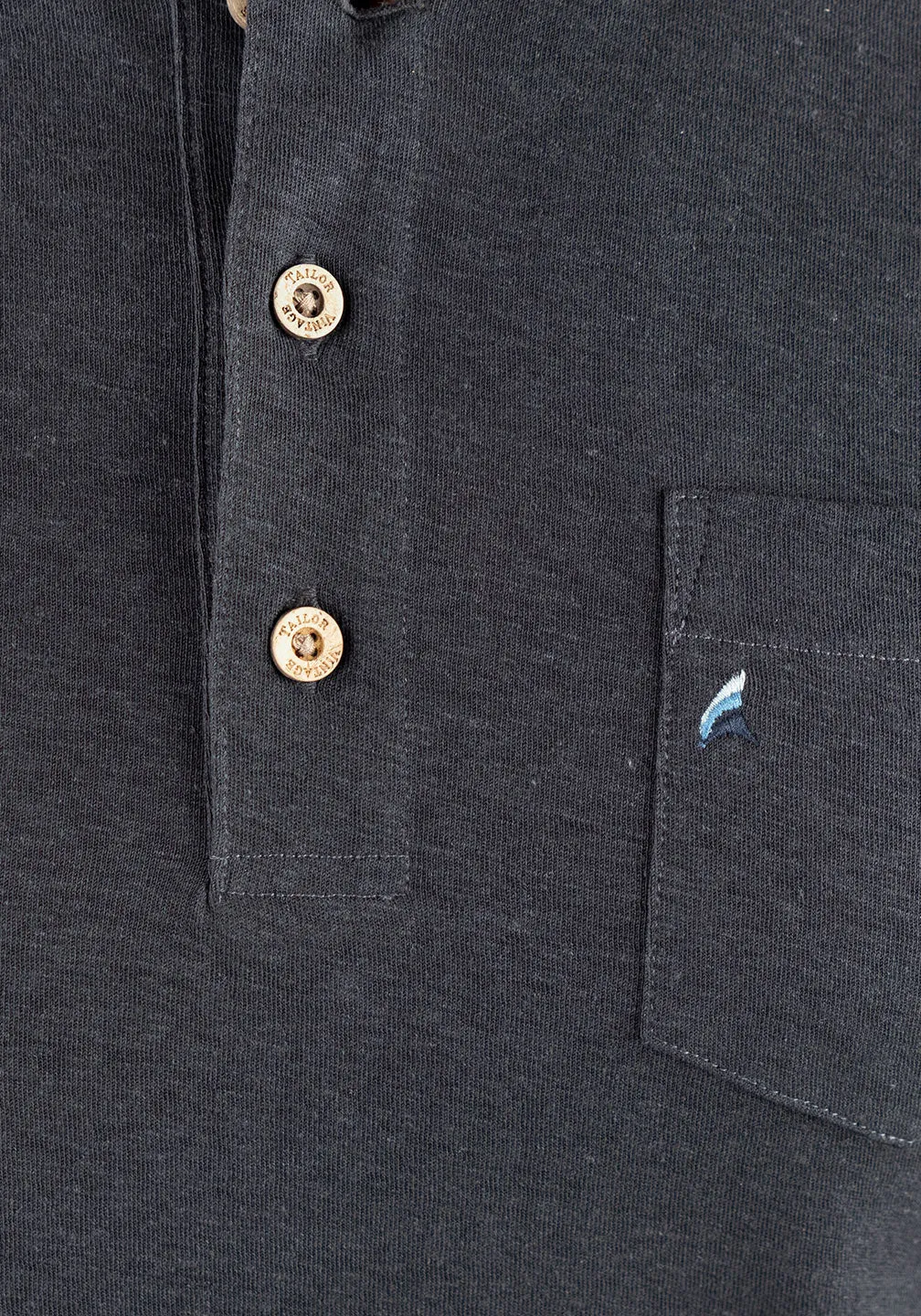 Hemp Cotton Jersey Henley