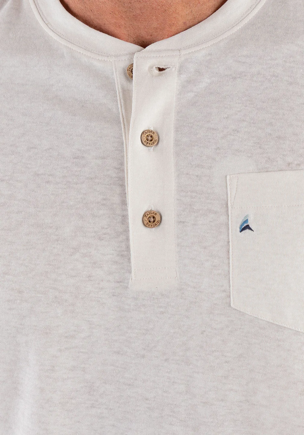 Hemp Cotton Jersey Henley