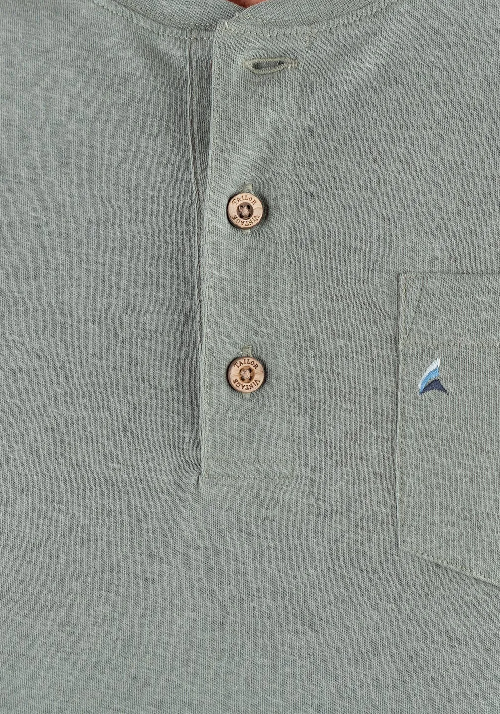Hemp Cotton Jersey Henley