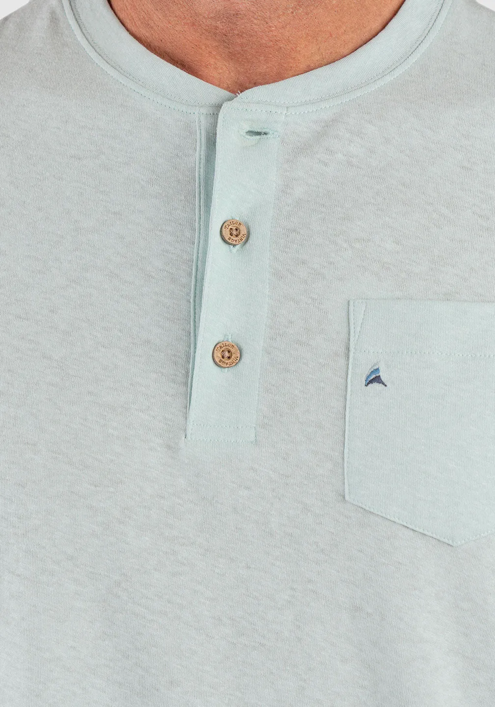 Hemp Cotton Jersey Henley