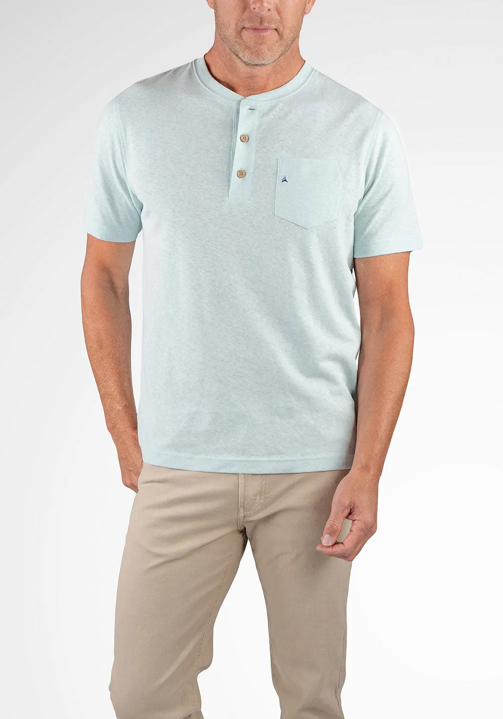 Hemp Cotton Jersey Henley
