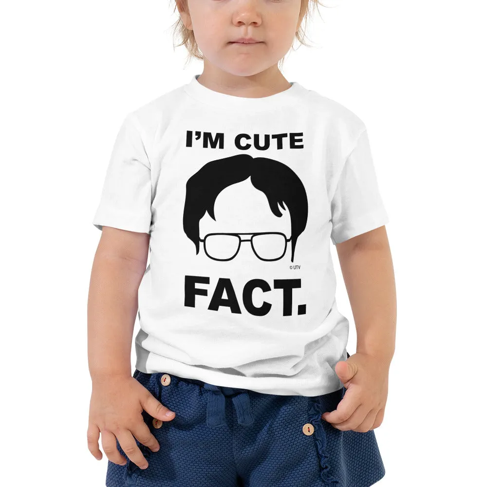 I'm Cute, Fact. Toddler Tee