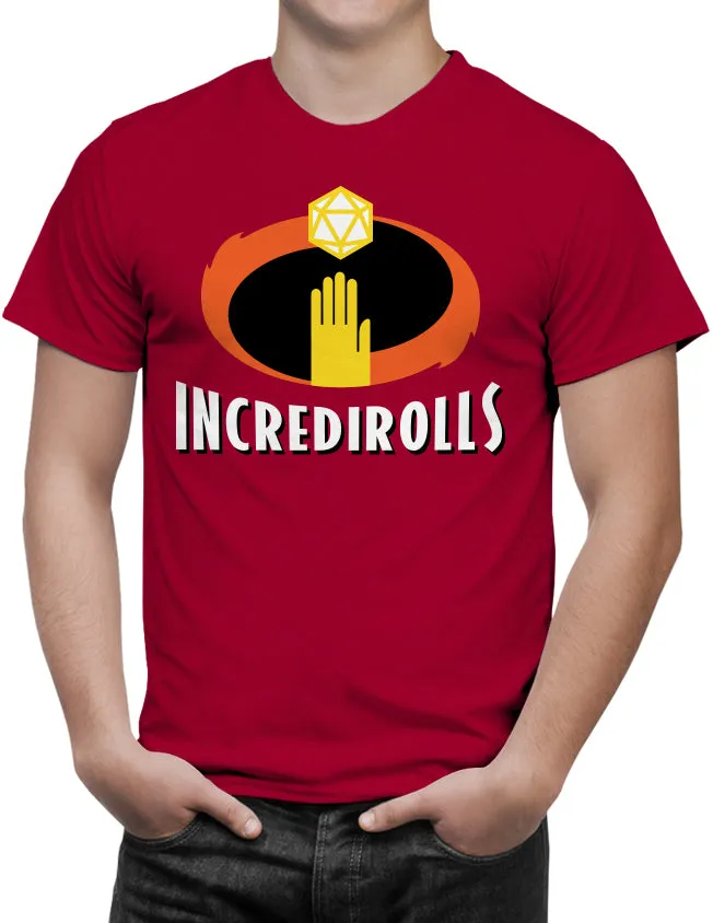 Incredirolls RPG Parody Unisex T-Shirt by Sexy Hackers