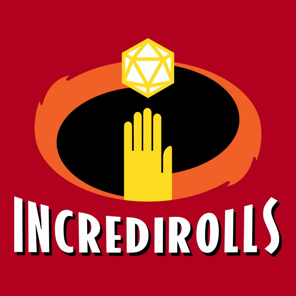 Incredirolls RPG Parody Unisex T-Shirt by Sexy Hackers