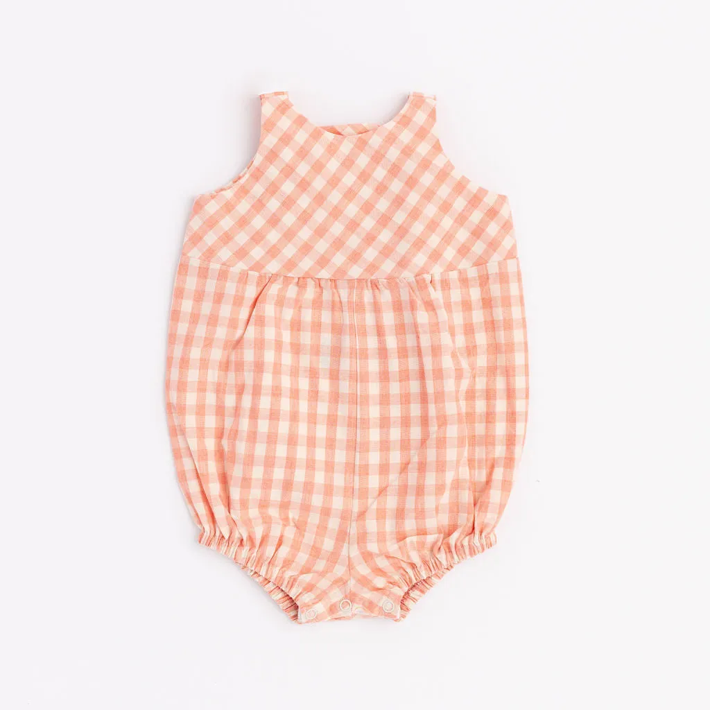 Knotted Bubble in Petal Gingham