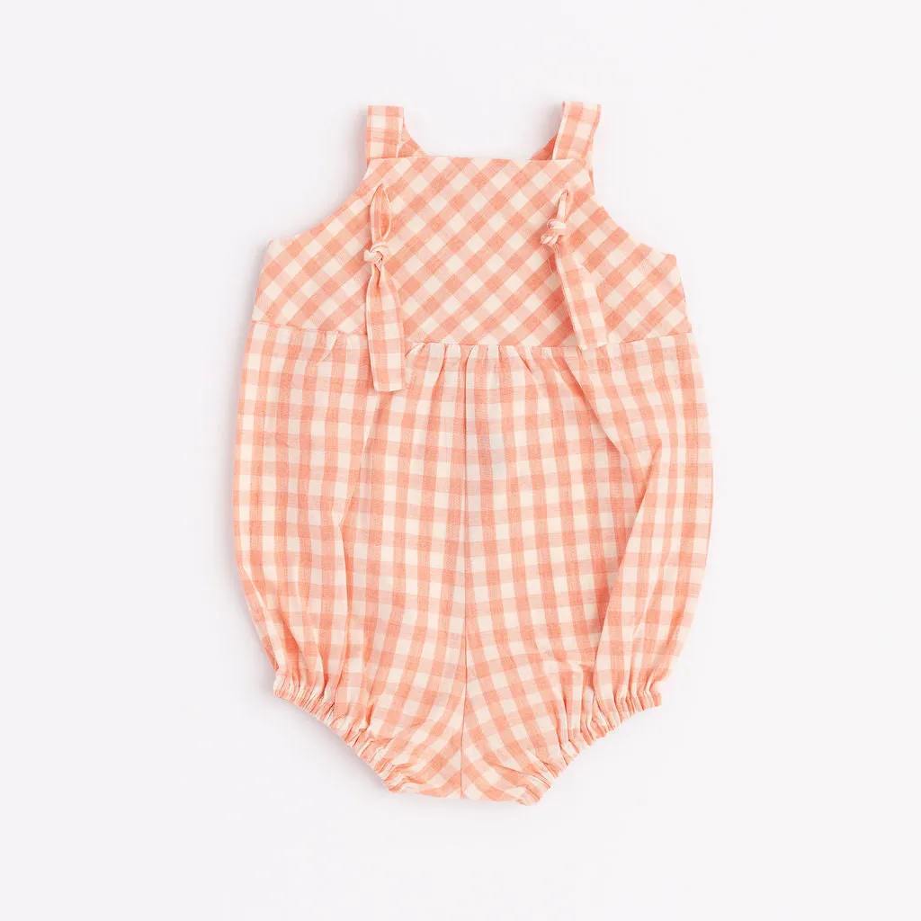 Knotted Bubble in Petal Gingham