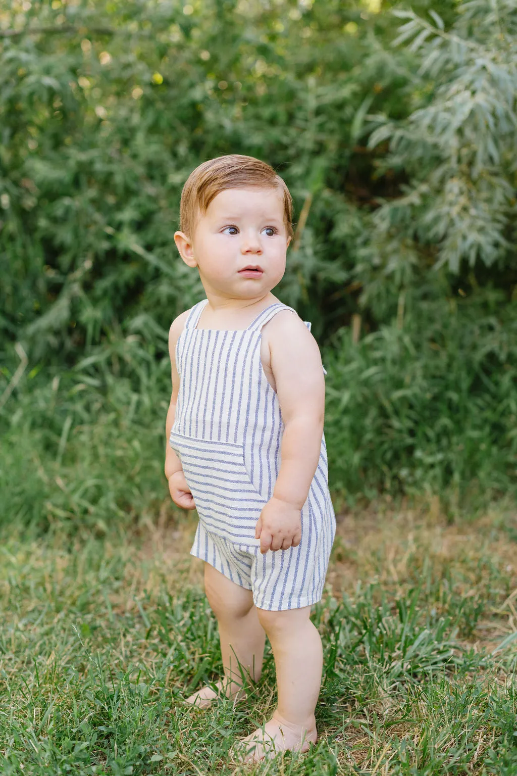 Knotted Shortall in Lake Stripe