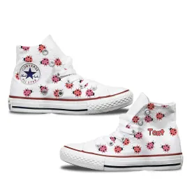 Ladybug Toddler Custom Converse