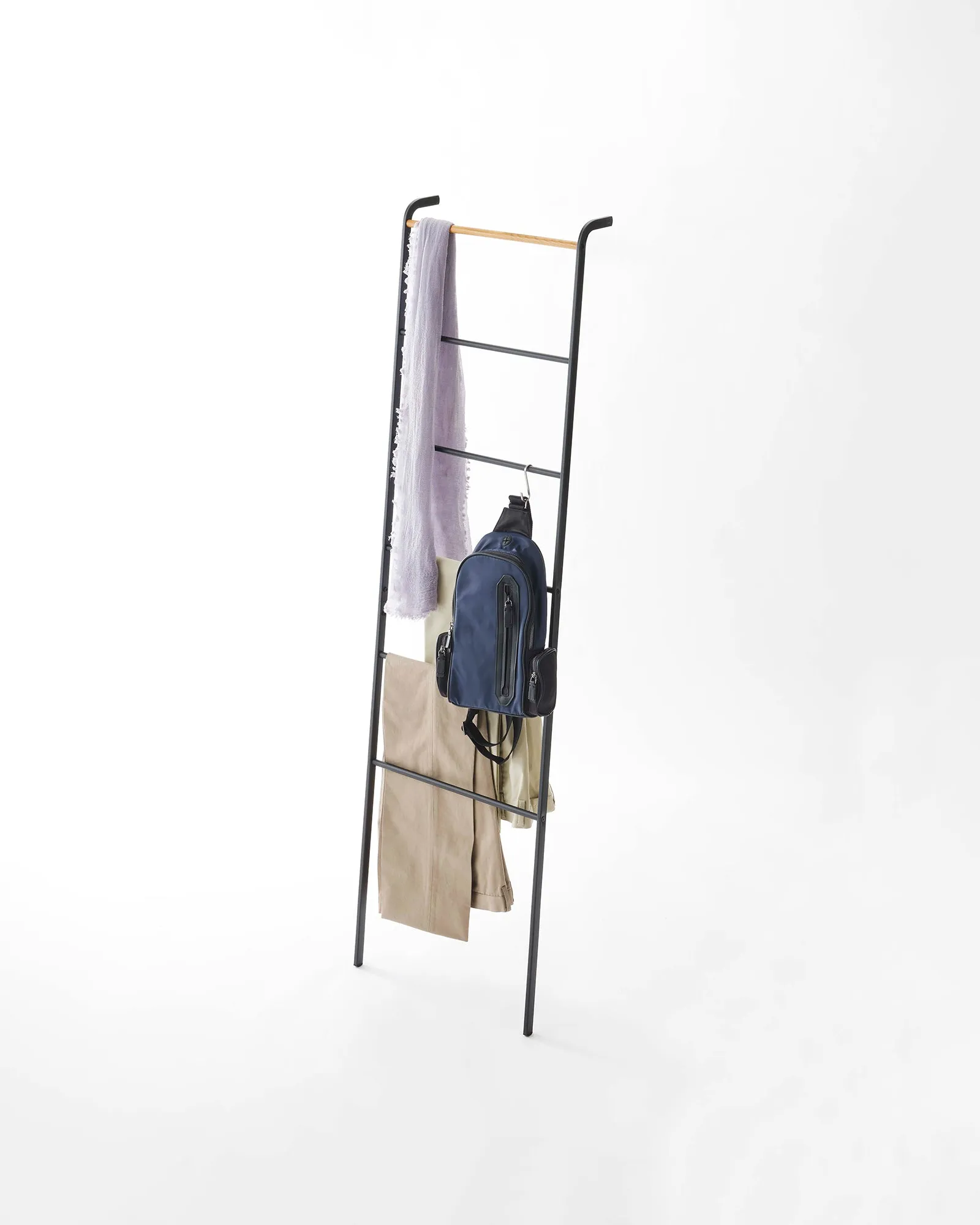 Leaning Storage Ladder - Two Styles - Steel
