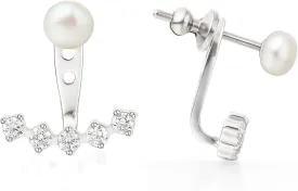 Limerencia F136 Hypoallergenic Pure Titanium Earrings for Women, G23 Implant Grade 5A Cubic Zirconia Open Hoops, Cartilage Stud Earrings Trendy Jewelry for Sensitive Ears