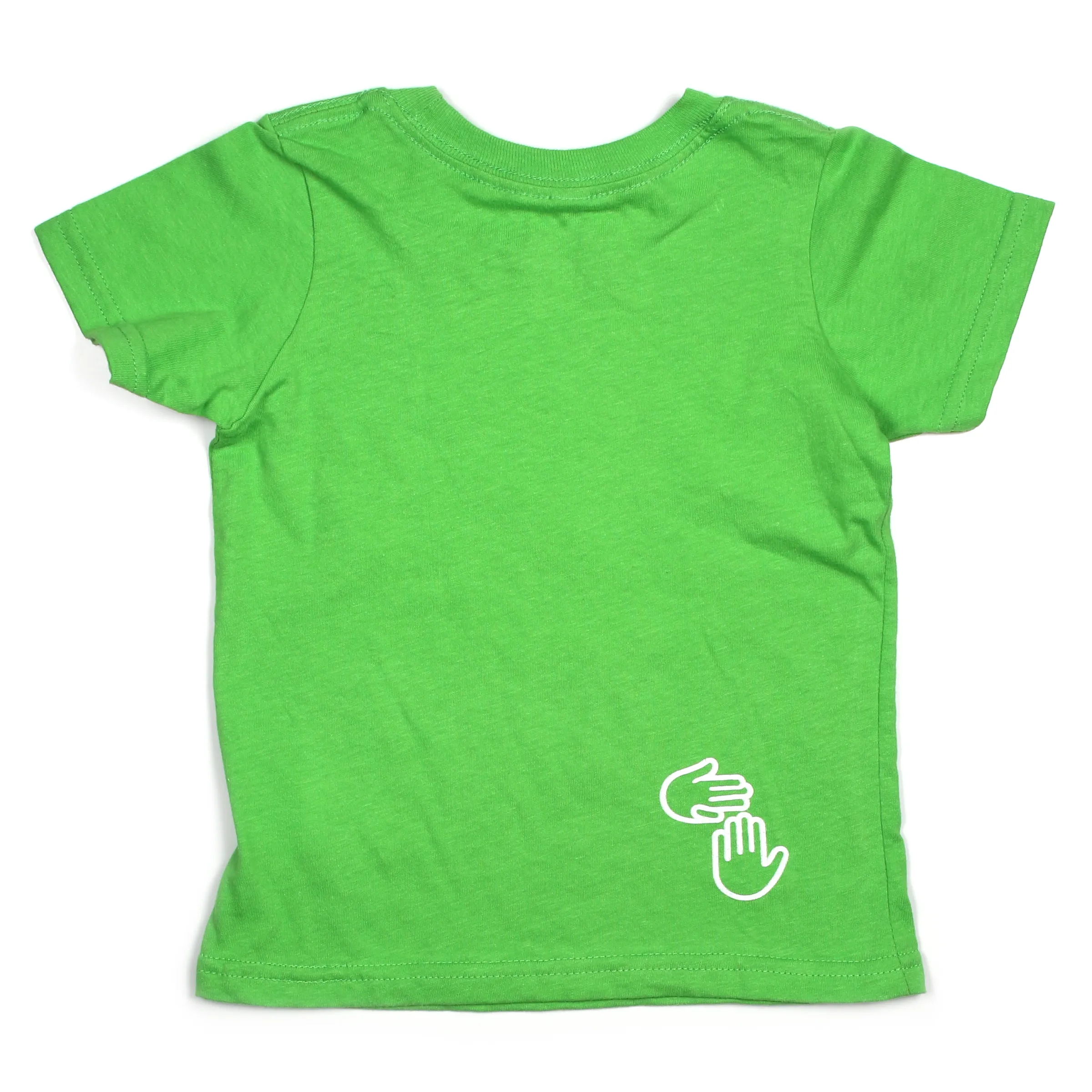 Michigan Hands Toddler Tee (Apple)