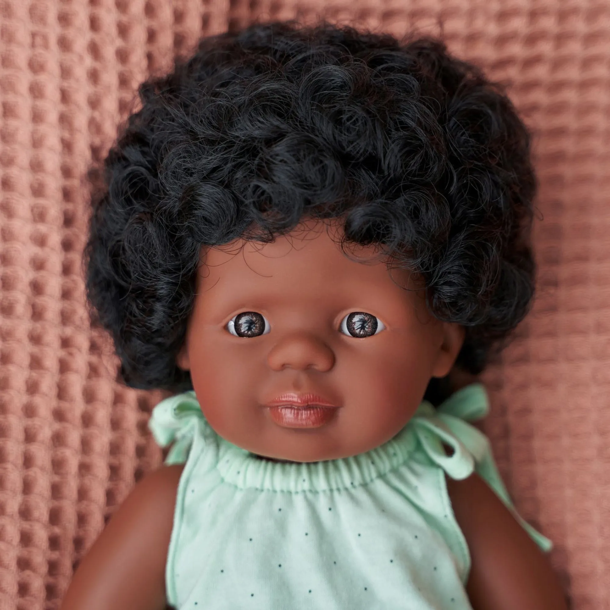 Miniland Toddler Doll BOY 38cm - Black