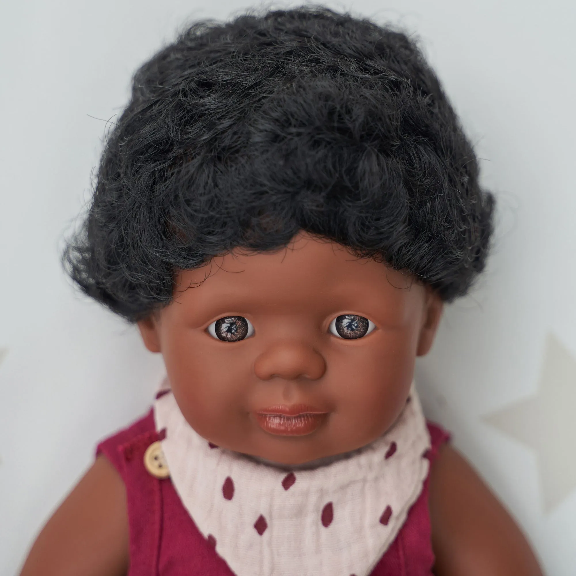 Miniland Toddler Doll BOY 38cm - Black