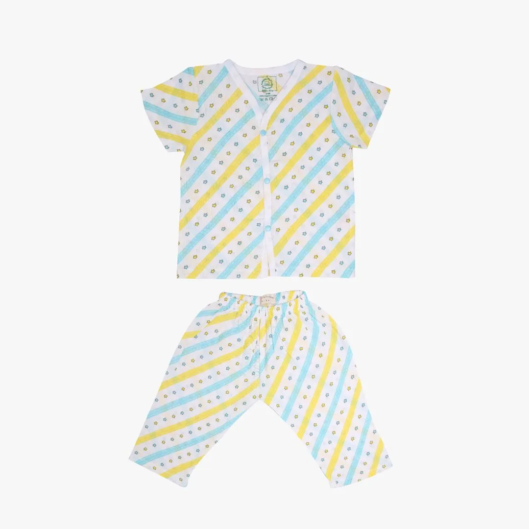 Muslin Sleep Suit for babies and kids (Unisex) Combo 2 - Pack of 5