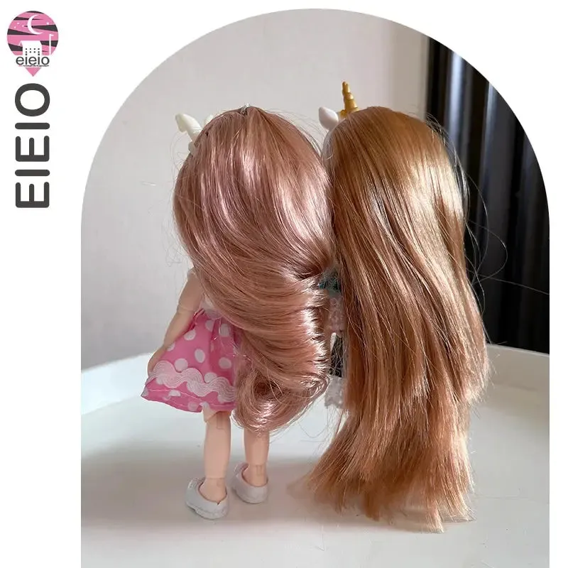 New 16 cm BJD Mini Doll | 13 Movable Joints | Girl with 3D Big Eyes | DIY Toy with Clothes | 1/12 Fashion Doll