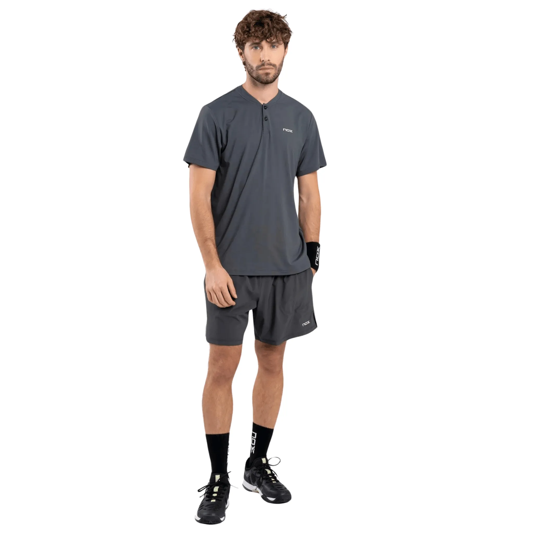 Nox Pro Charcoal Grey Men's Padel Shorts
