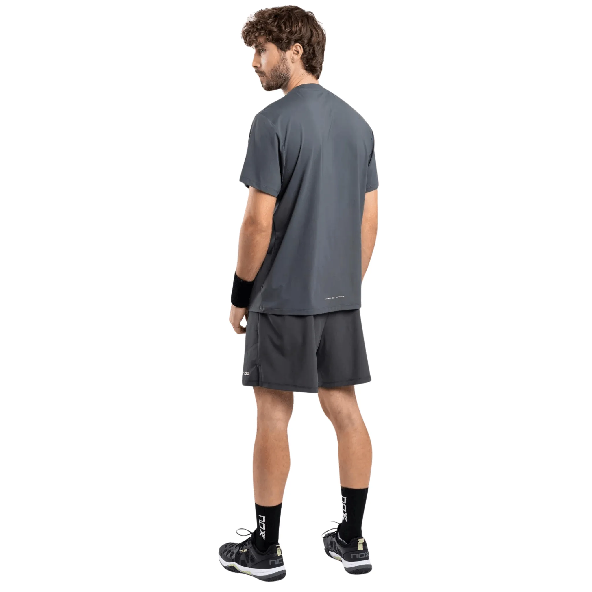 Nox Pro Charcoal Grey Men's Padel Shorts
