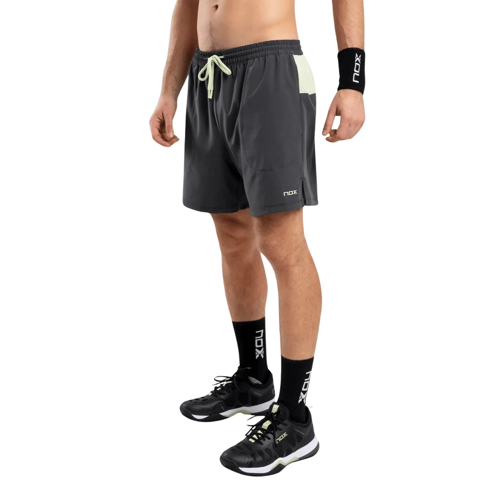 Nox Pro Charcoal Grey Men's Padel Shorts