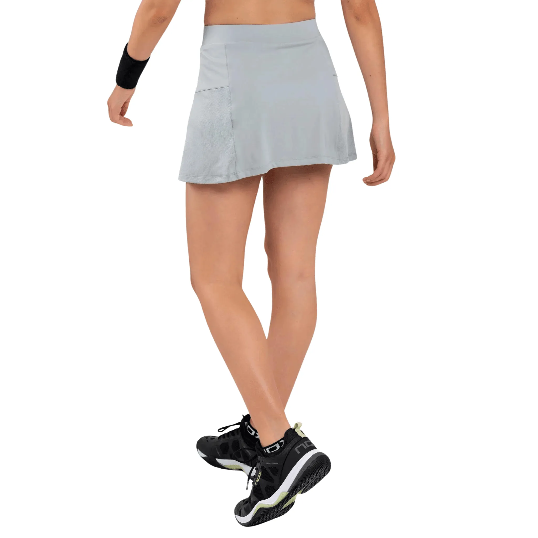 NOX Pro Padel Skirt Mist Grey