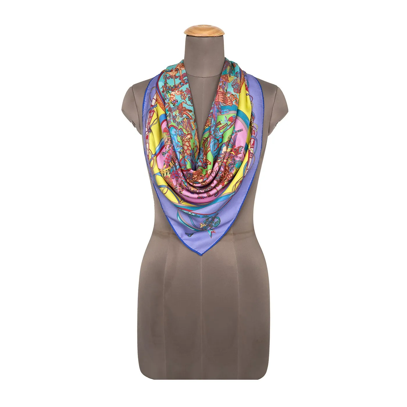 Panchtantra Tales Square Scarf