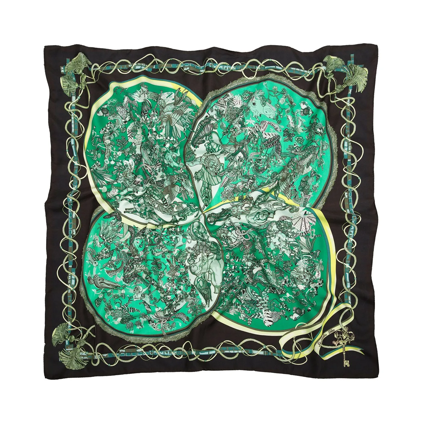 Panchtantra Tales Square Scarf