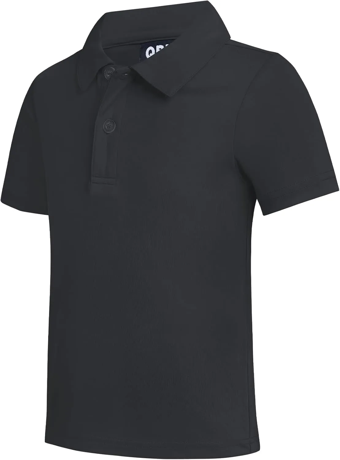 QBK Toddler to Youth Boys' Performance Polo Kids Collared Golf Shirt School Uniform