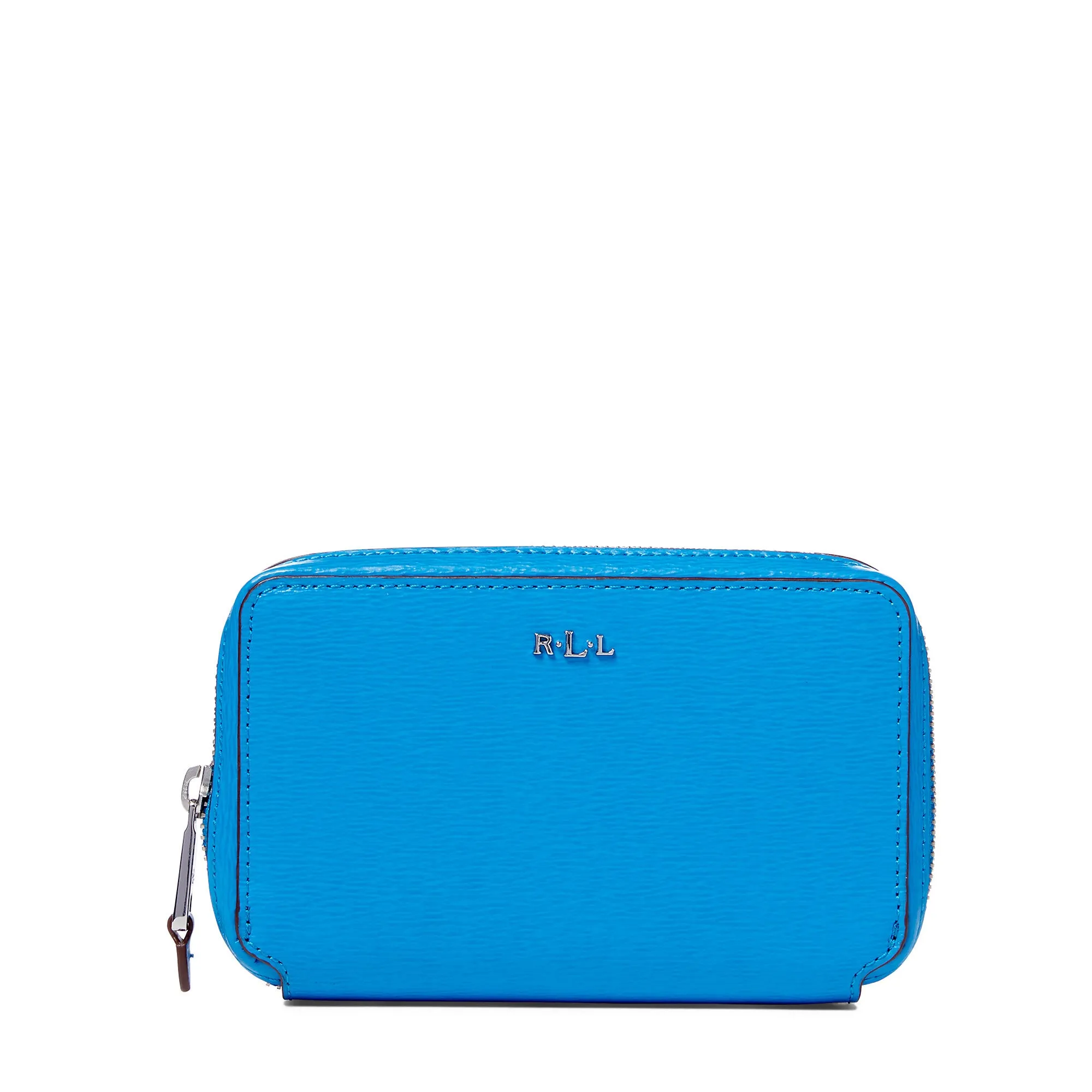 Ralph Lauren TATE SAFFIANO PHONE WALLET - Blue