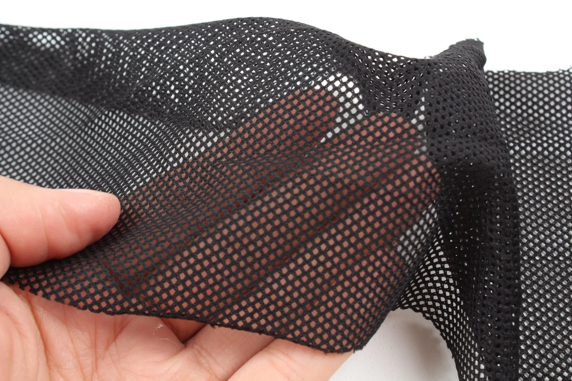 Seaqual™ Recycled Polyester Eyelet Mesh - Navy (Remnant)