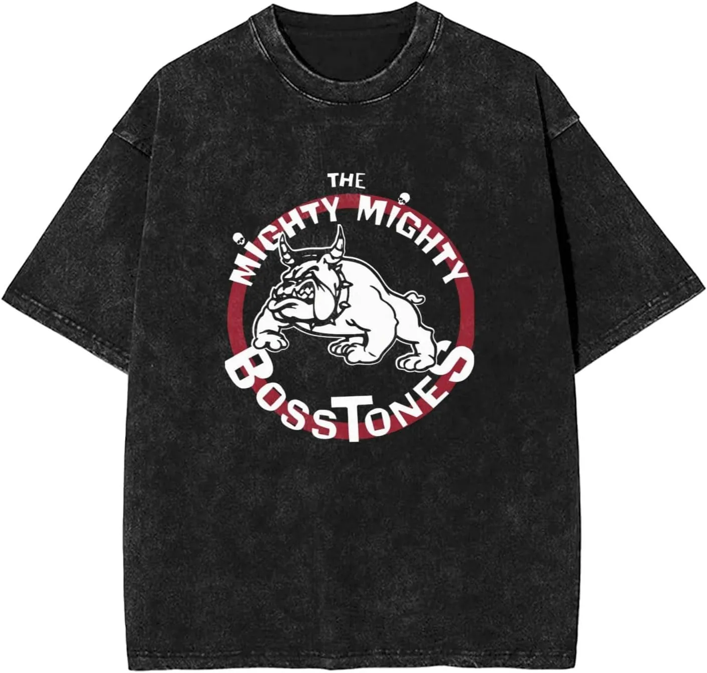 Shirt Men's Oversized Loose Fit Vintage Washed Cotton Casual T-Shirts