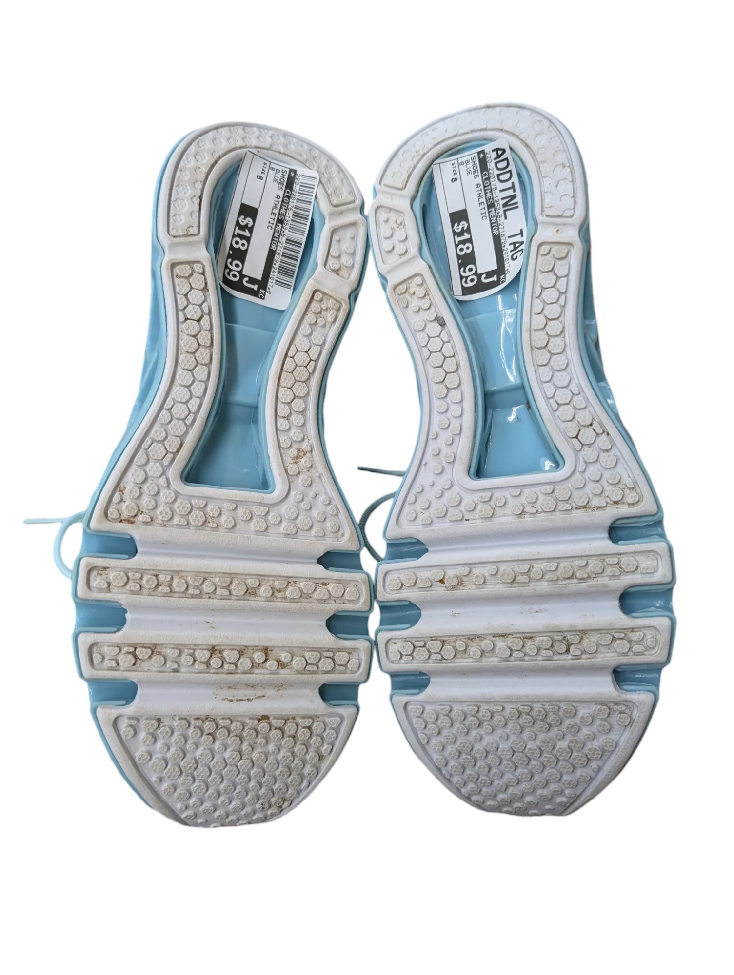 Shoes Athletic By Clothes Mentor In Blue, Size: 8