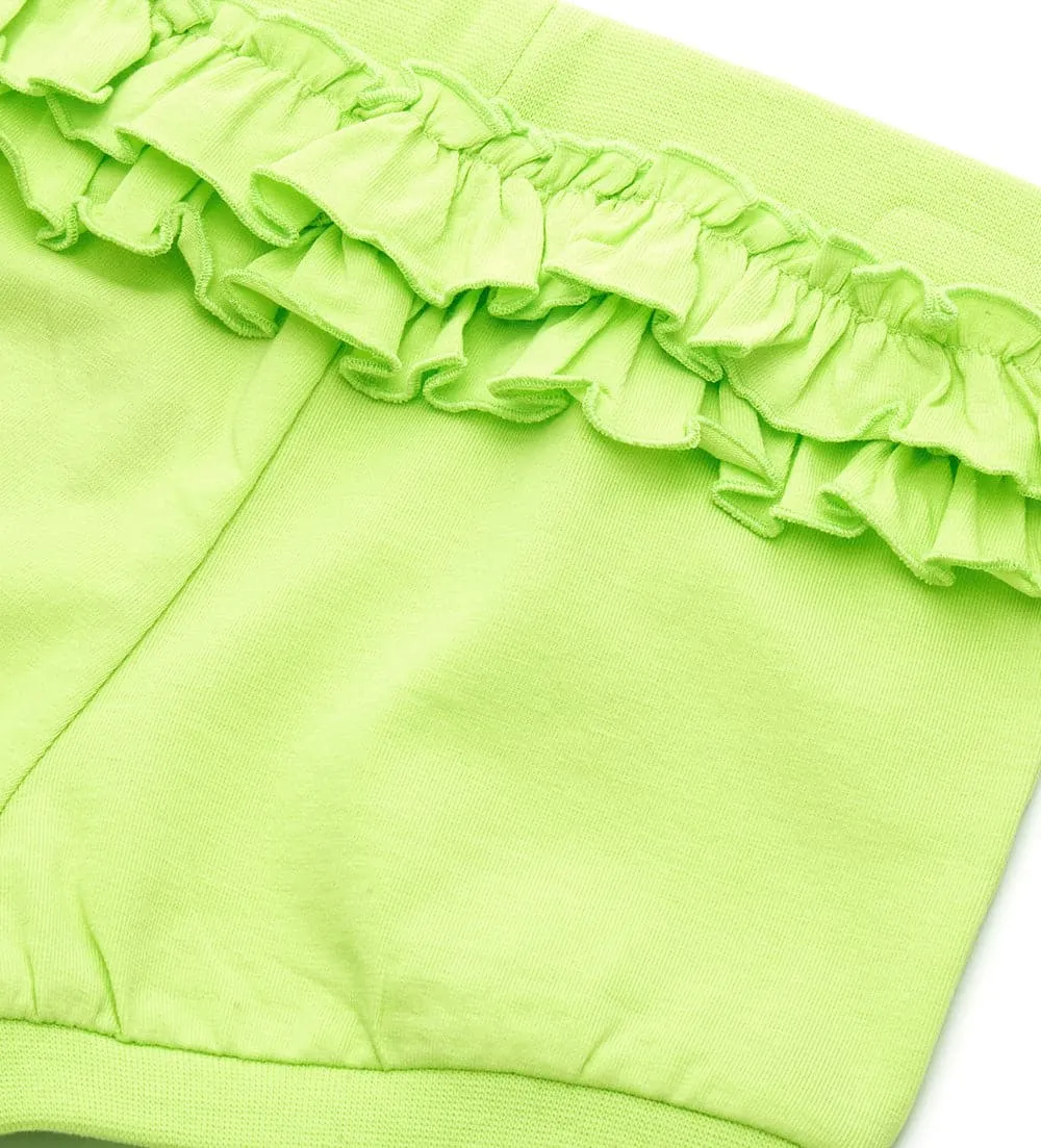 SHORTS WITH RUFFLES