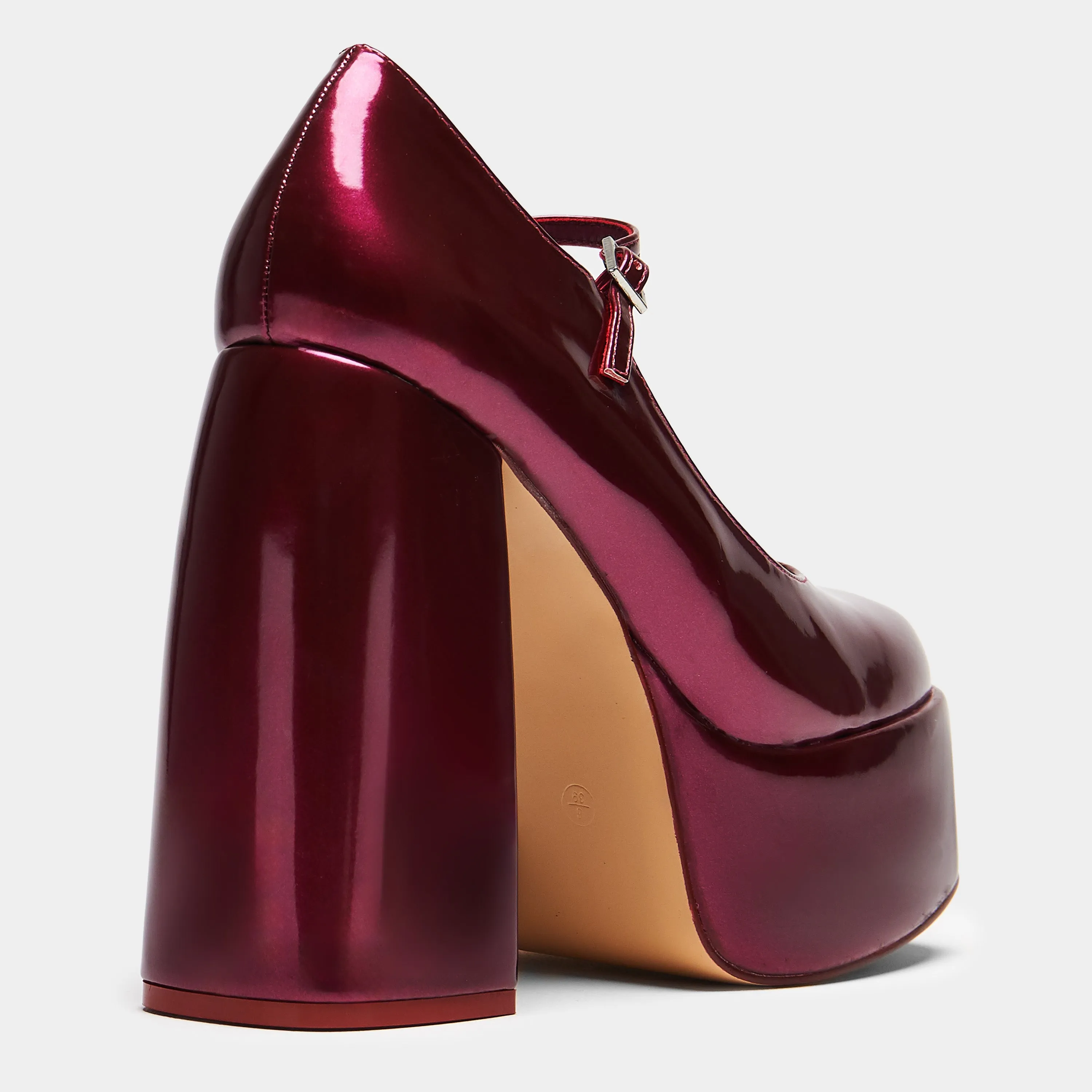 Sweet Attitude Platform Heels - Magenta Gleam