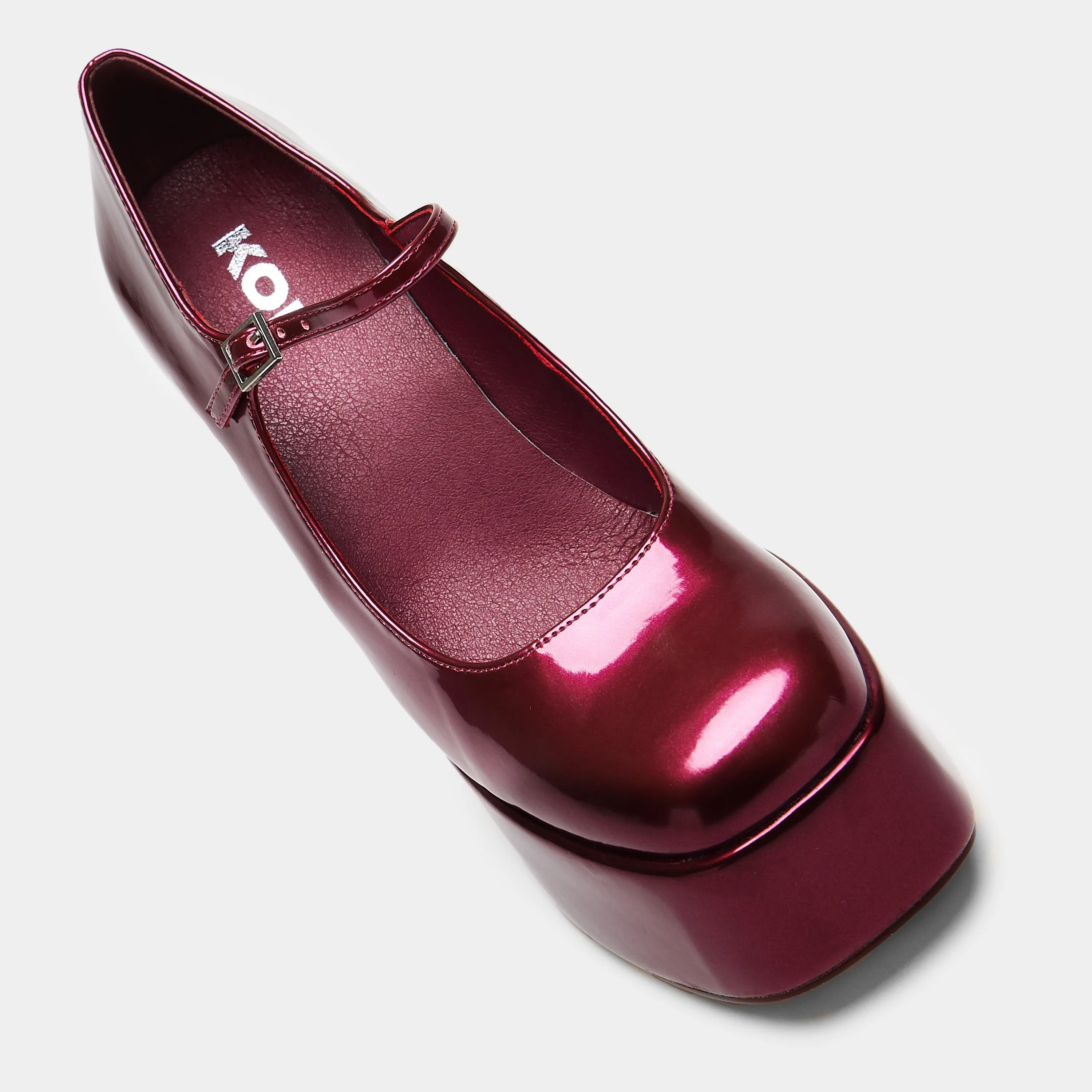 Sweet Attitude Platform Heels - Magenta Gleam
