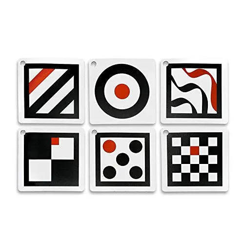 The Original, High Contrast (Black, White, Red) Flashcards for Baby