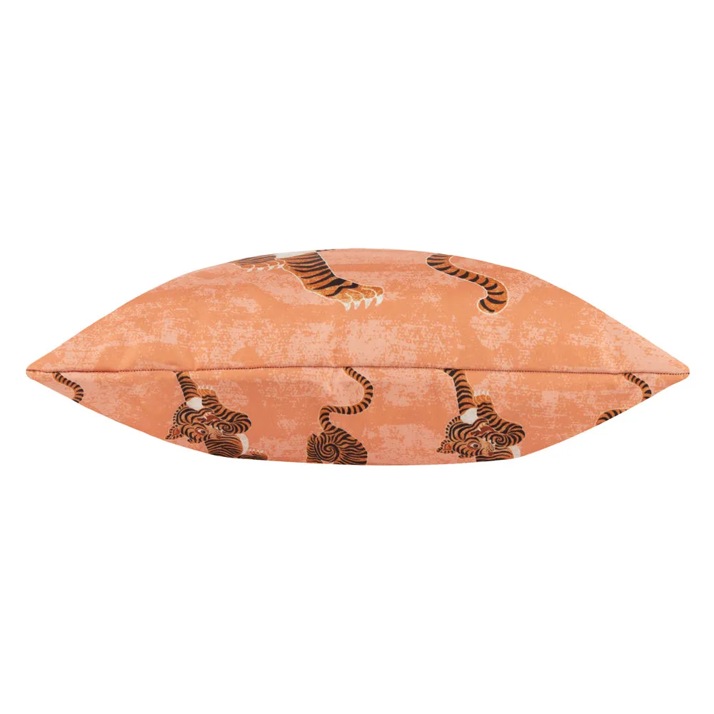 Tibetan Tiger Outdoor Cushion Coral