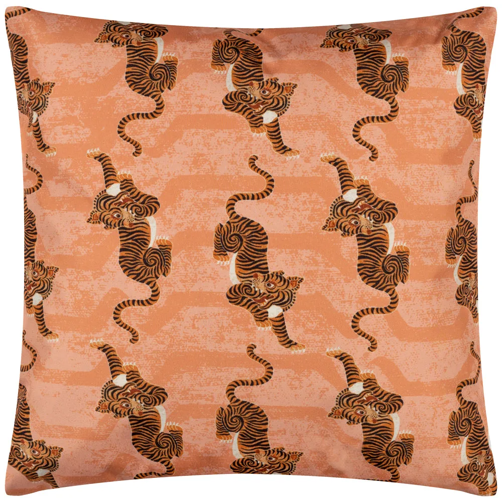 Tibetan Tiger Outdoor Cushion Coral