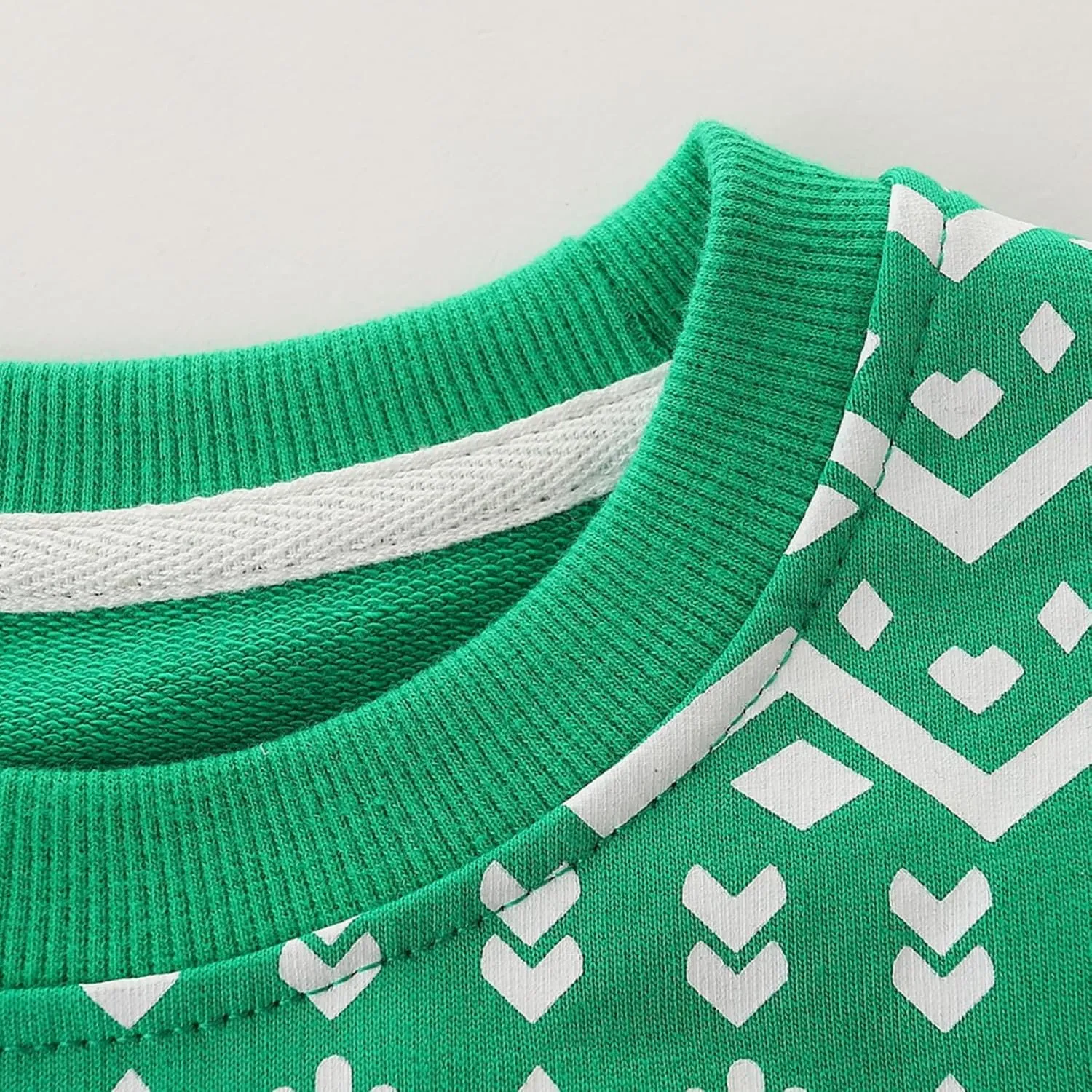Toddler Boys Girls Christmas Sweatshirts Reindeer Crewneck Fleece Pullover Top Xmas Long Sleeve Winter Clothes 2-7T