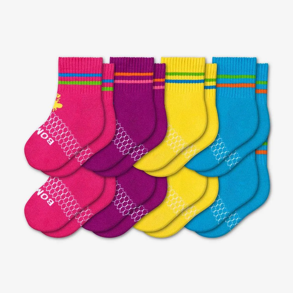 Toddler Bright Calf Sock 8-Pack