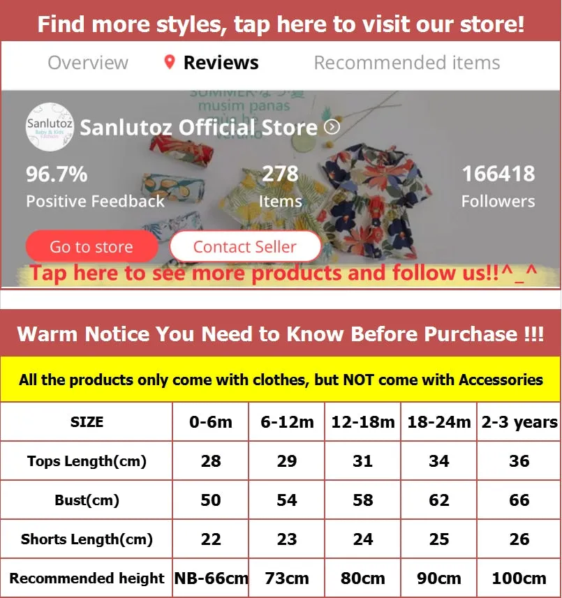 Top   Shorts 2Pcs Cartoon Set
