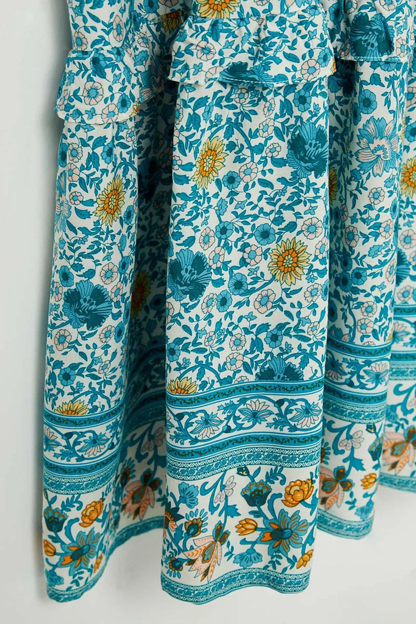 Verona Boho Bell Sleeve Maxi Dress