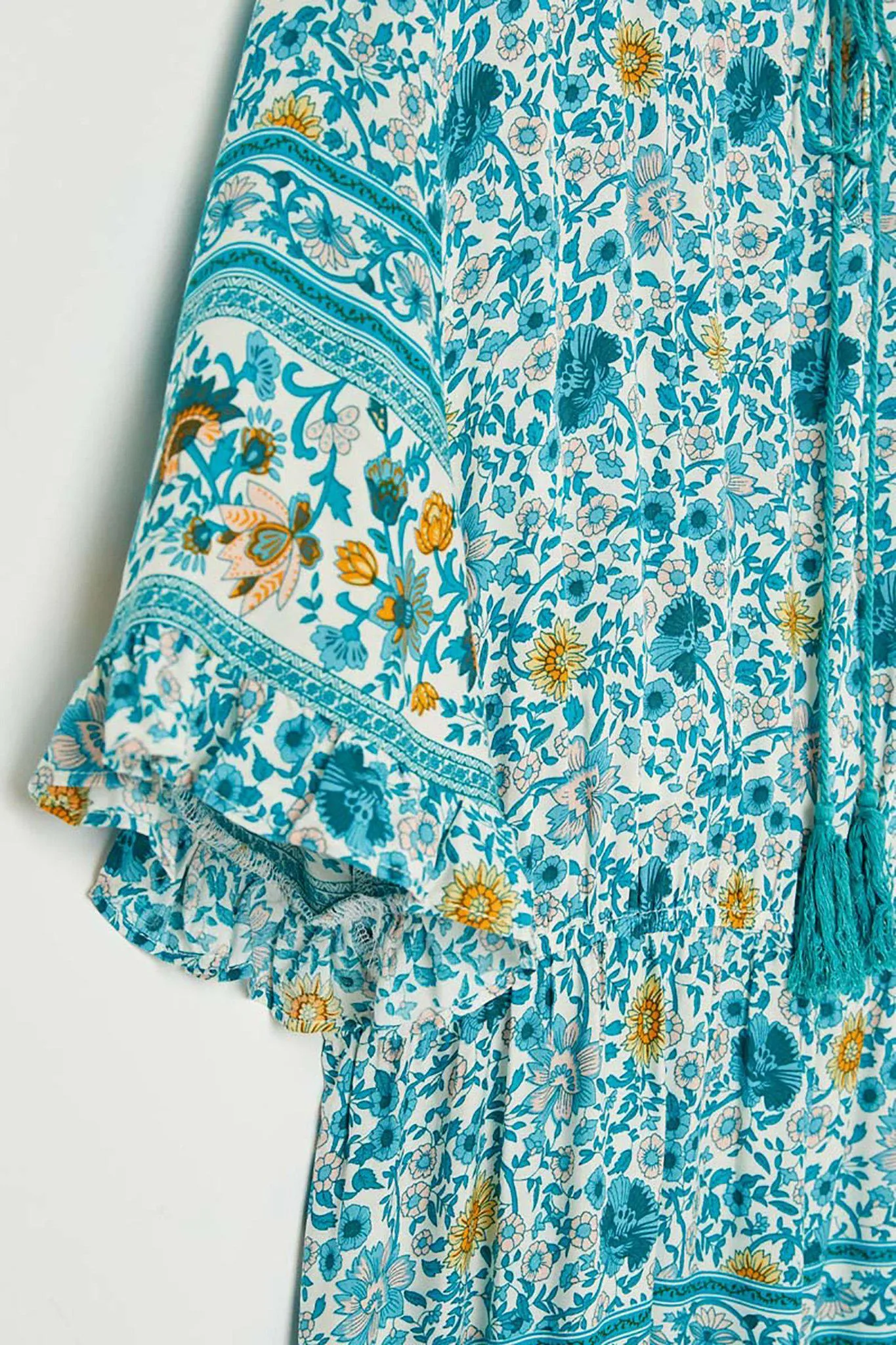 Verona Boho Bell Sleeve Maxi Dress
