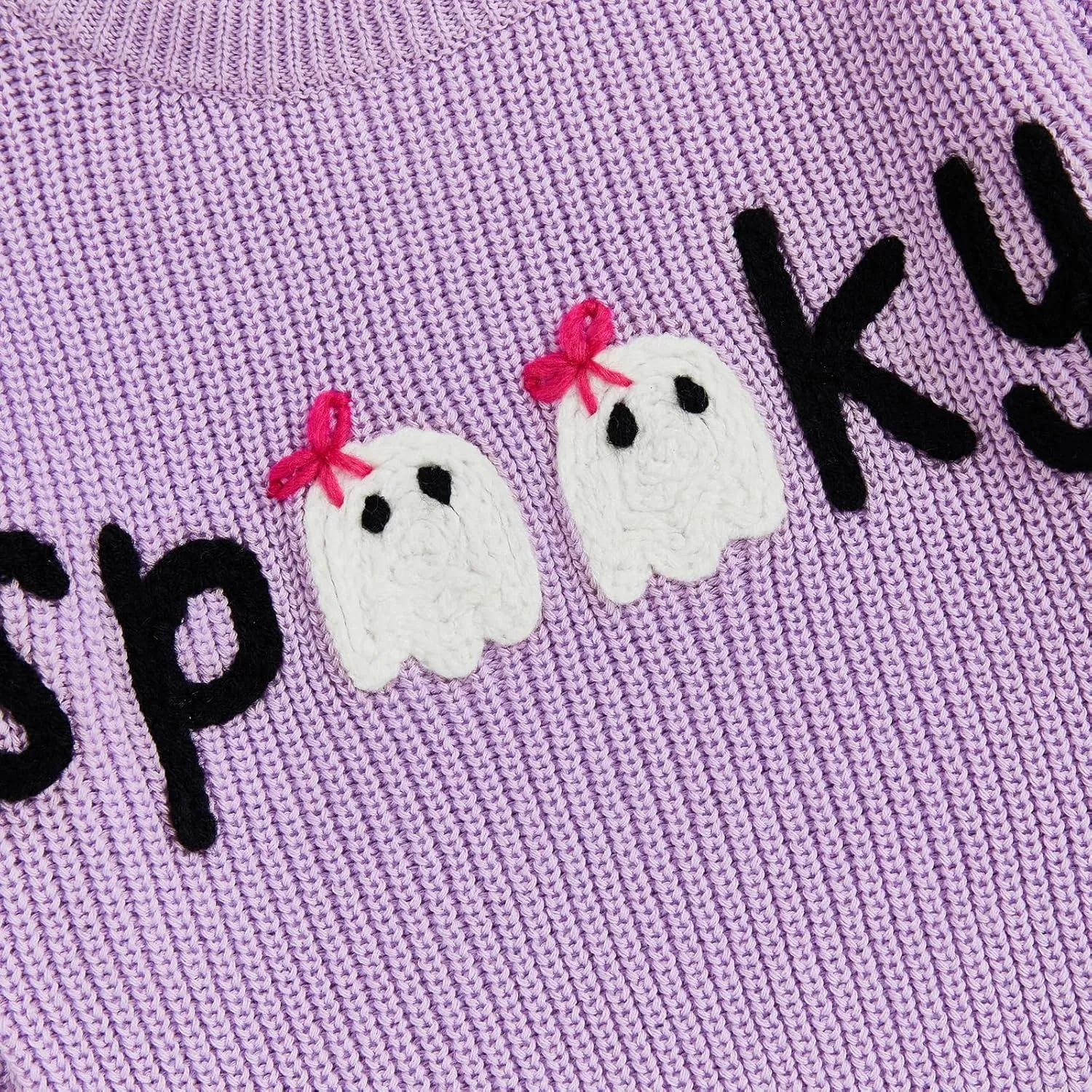 YINGISFITM Halloween Baby Girl Boy Outfit Toddler Thanksgiving Halloween Sweater Knit Sweaters Fall Winter Clothes