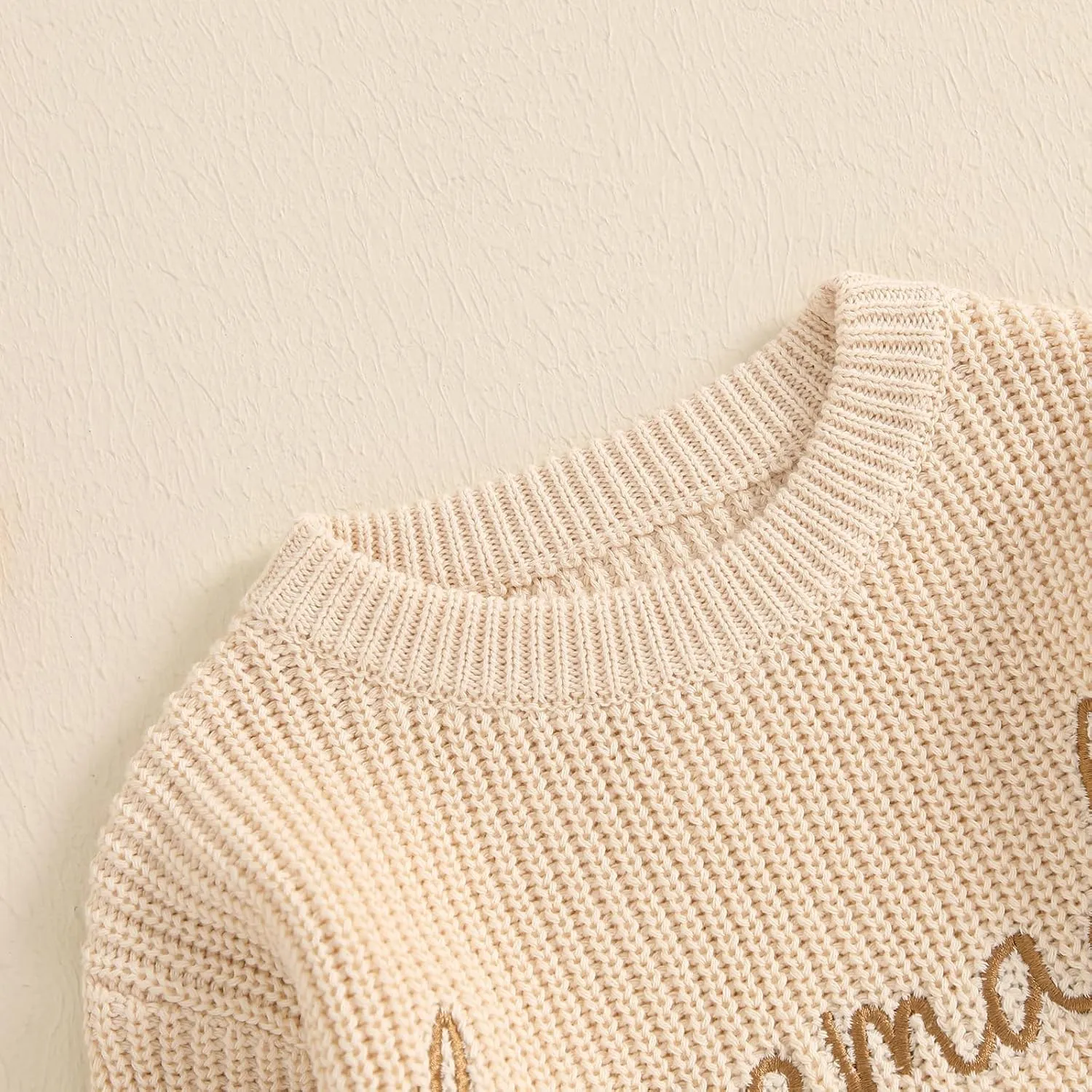 YINGISFITM Halloween Baby Girl Boy Outfit Toddler Thanksgiving Halloween Sweater Knit Sweaters Fall Winter Clothes